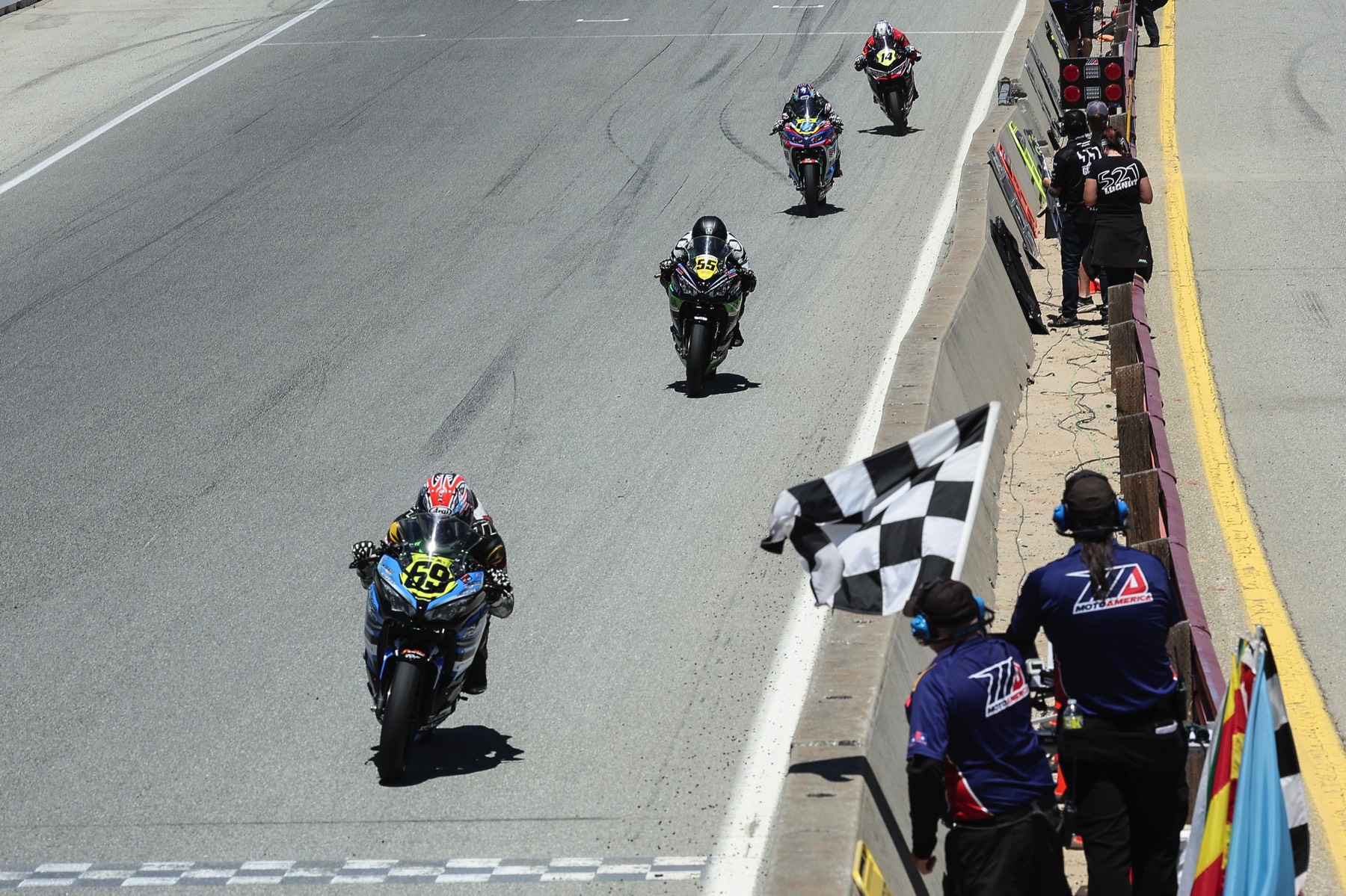 Hayden secures first MotoAmerica podium on MotoAmerica racing return